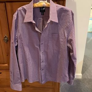 Jos A Bank slim fit button down dress shirt